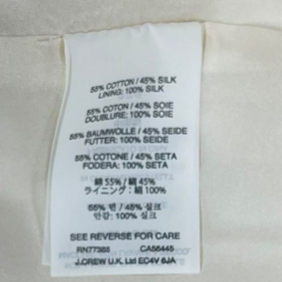 J Crew Annabelle Wedding Dress Gown Formal Crystal Size 0 - Picture 10 of 10